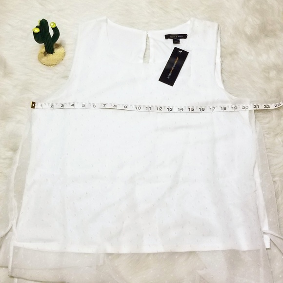 Sleeveless Hi-low Overlay Tunic - Picture 6 of 8